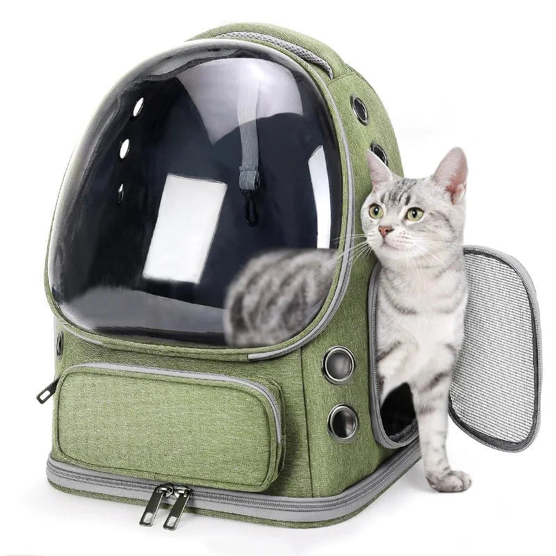 Transparent Travel Backpack Carrier - product detail view