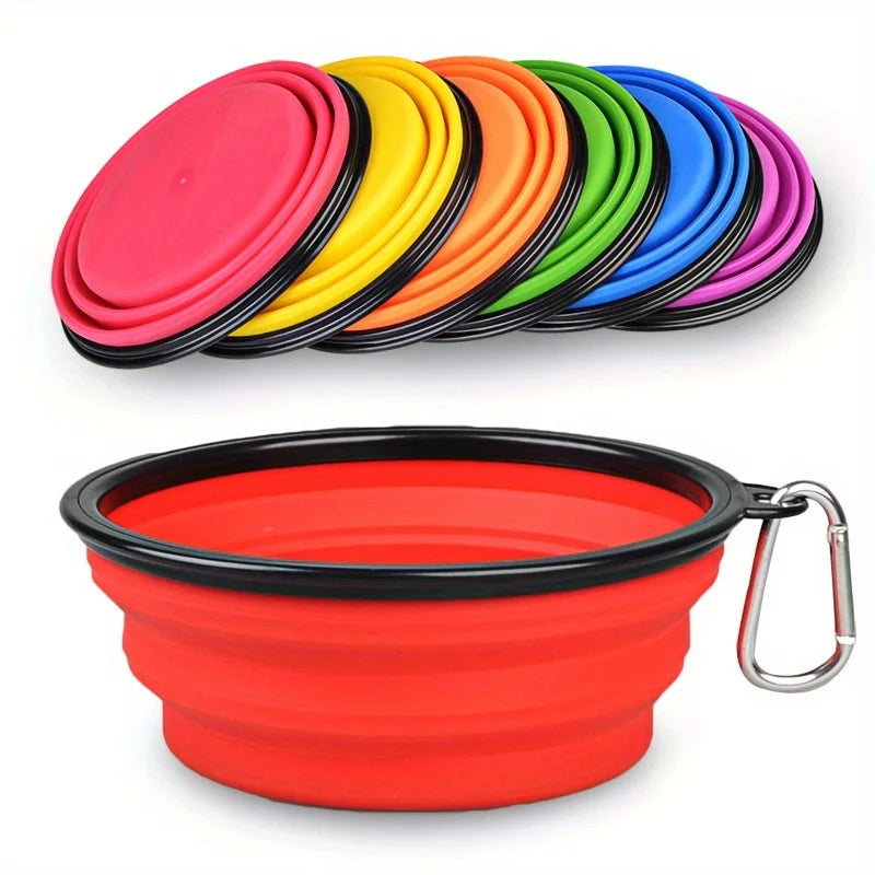 Folding Travel Bowl for Dogs - product detail view