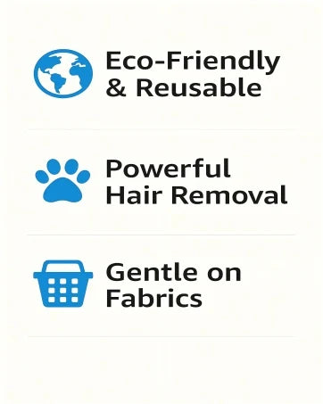 Reusable Pet Hair Remover for Laundry – 6 Pack