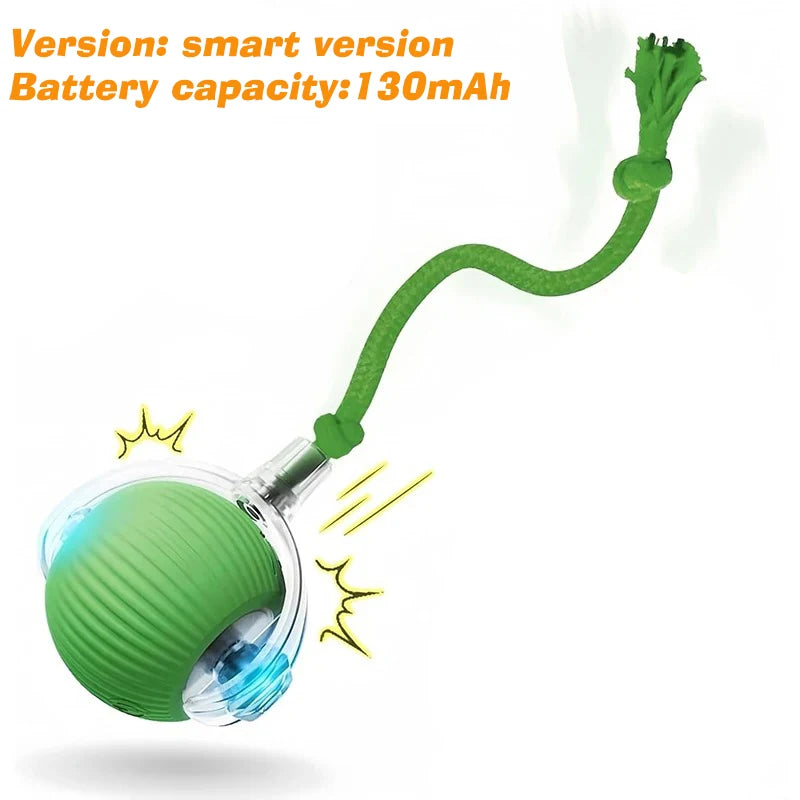 Automatic Rolling Ball Cat Toy – Rechargeable Smart Toy