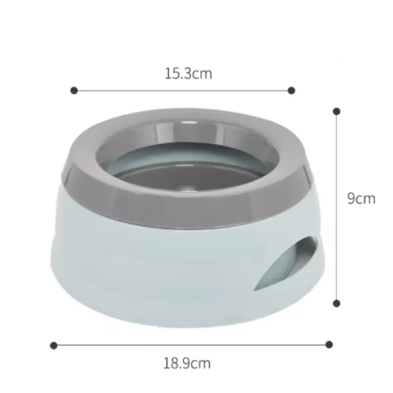 Floating No-Spill Pet Water Bowl