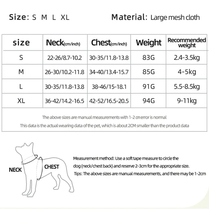 Reflective Harness & Leash Set - product detail view