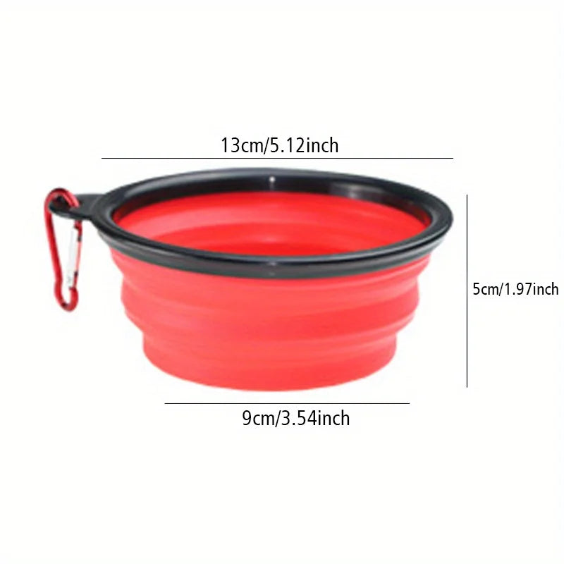 Folding Travel Bowl for Dogs - product detail view
