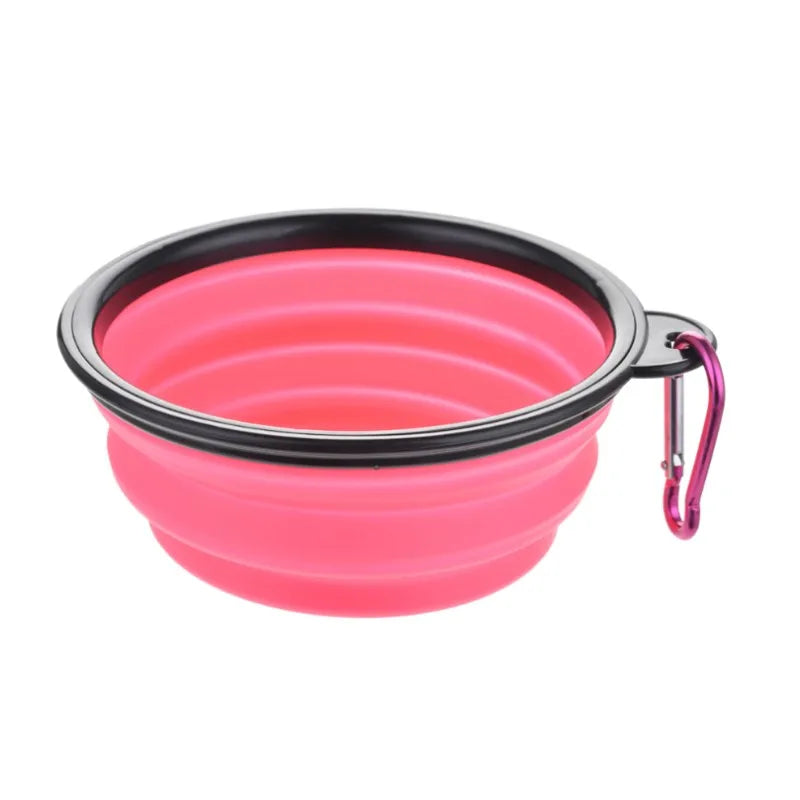 Collapsible TPR Travel Bowl for Pets