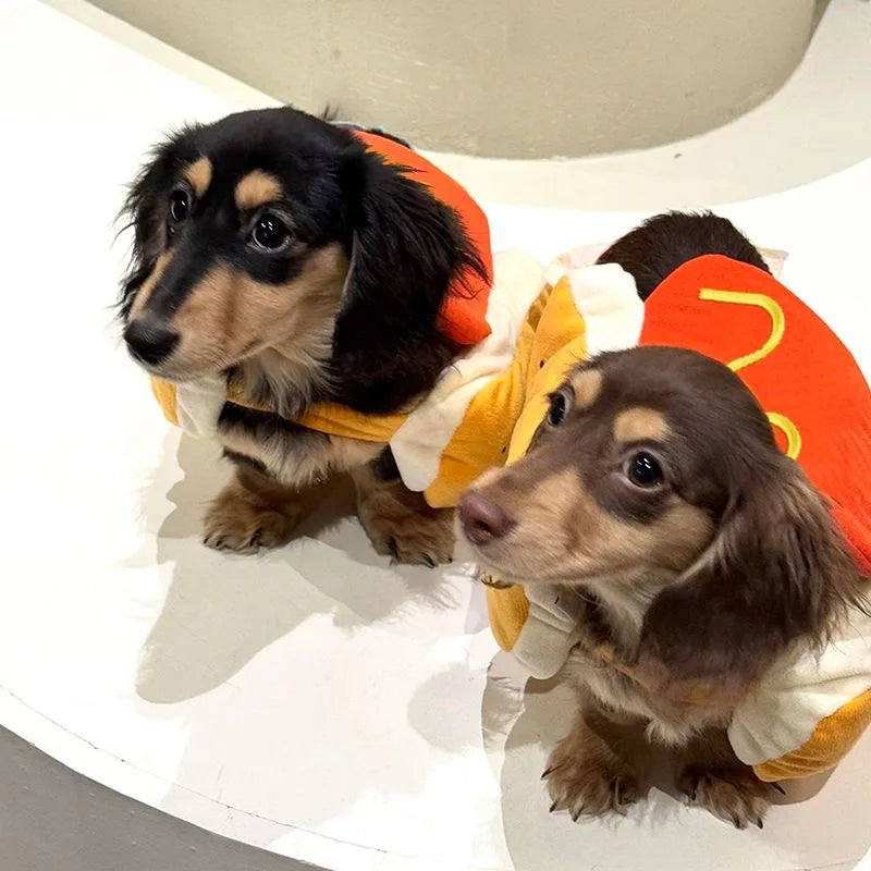 Hotdog Costume for Dogs & Cats - product detail view