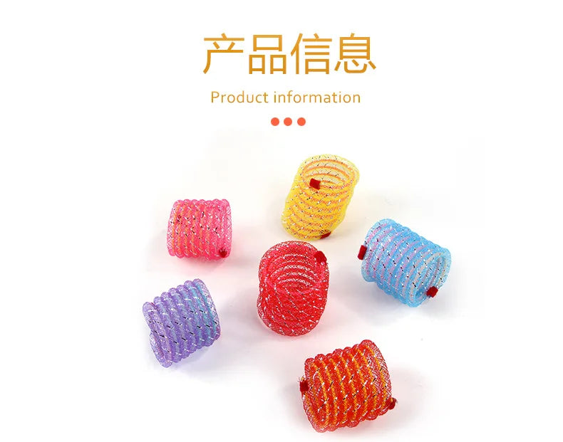 Coil Spring Cat Toy - product detail view