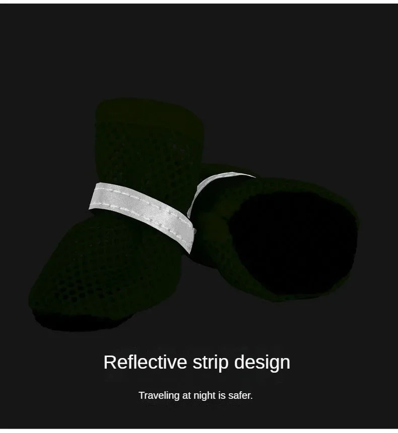 Non-Slip Dog Boots – Set of 4 Protective Booties