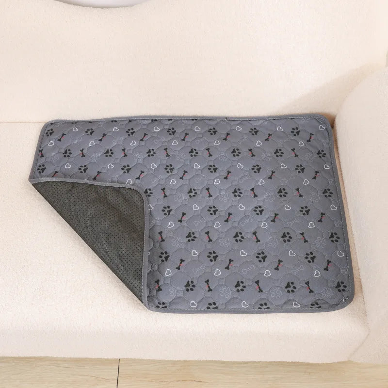 Reusable Washable Puppy Training Pad – Absorbent Pet Mat