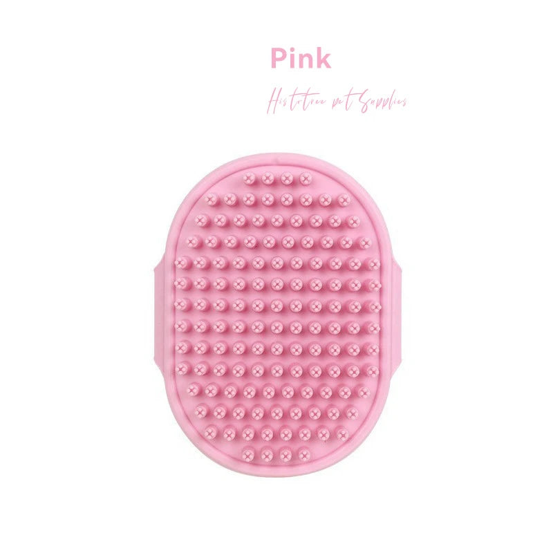 Rubber Bristle Grooming Comb - product detail view