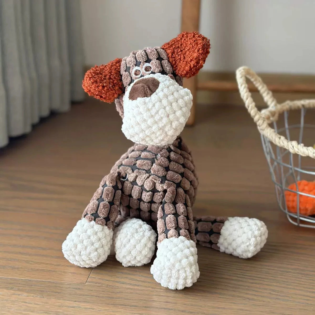 Squeaky Donkey Plush Toy for Dogs – Soft Chew Toy