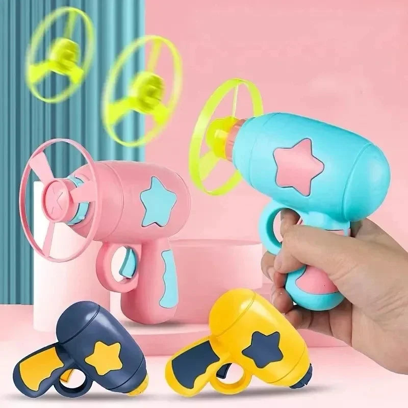 Flying Disc Launcher Cat Toy - product detail view