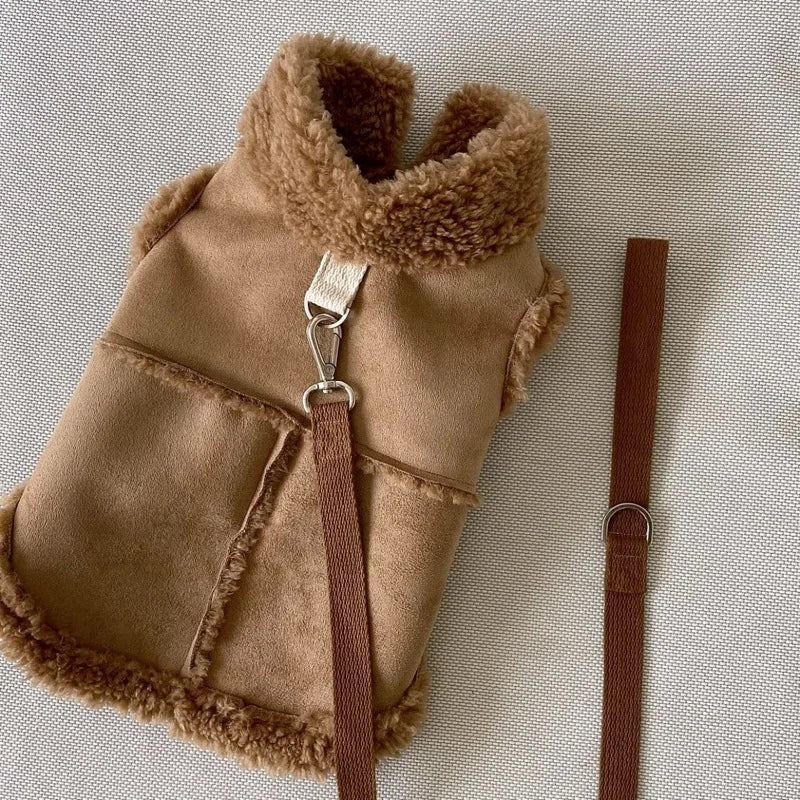 Classic Fleece Winter Vest for Dogs
