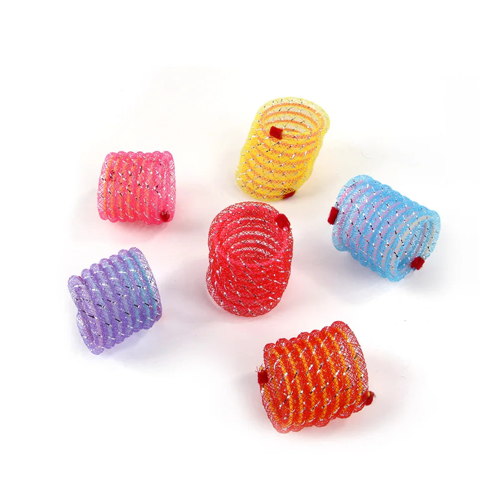 Coil Spring Cat Toy – Bouncy Kitten Play Springs