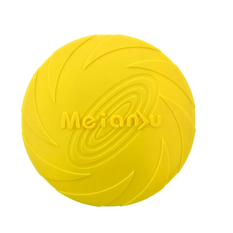 Silicone Flying Disc Dog Toy – Durable Outdoor Fetch Toy